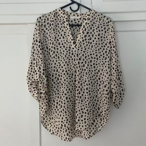 Lush Cheetah Print Blouse